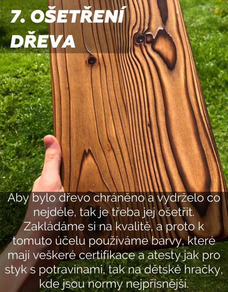 kartáčované dřevo